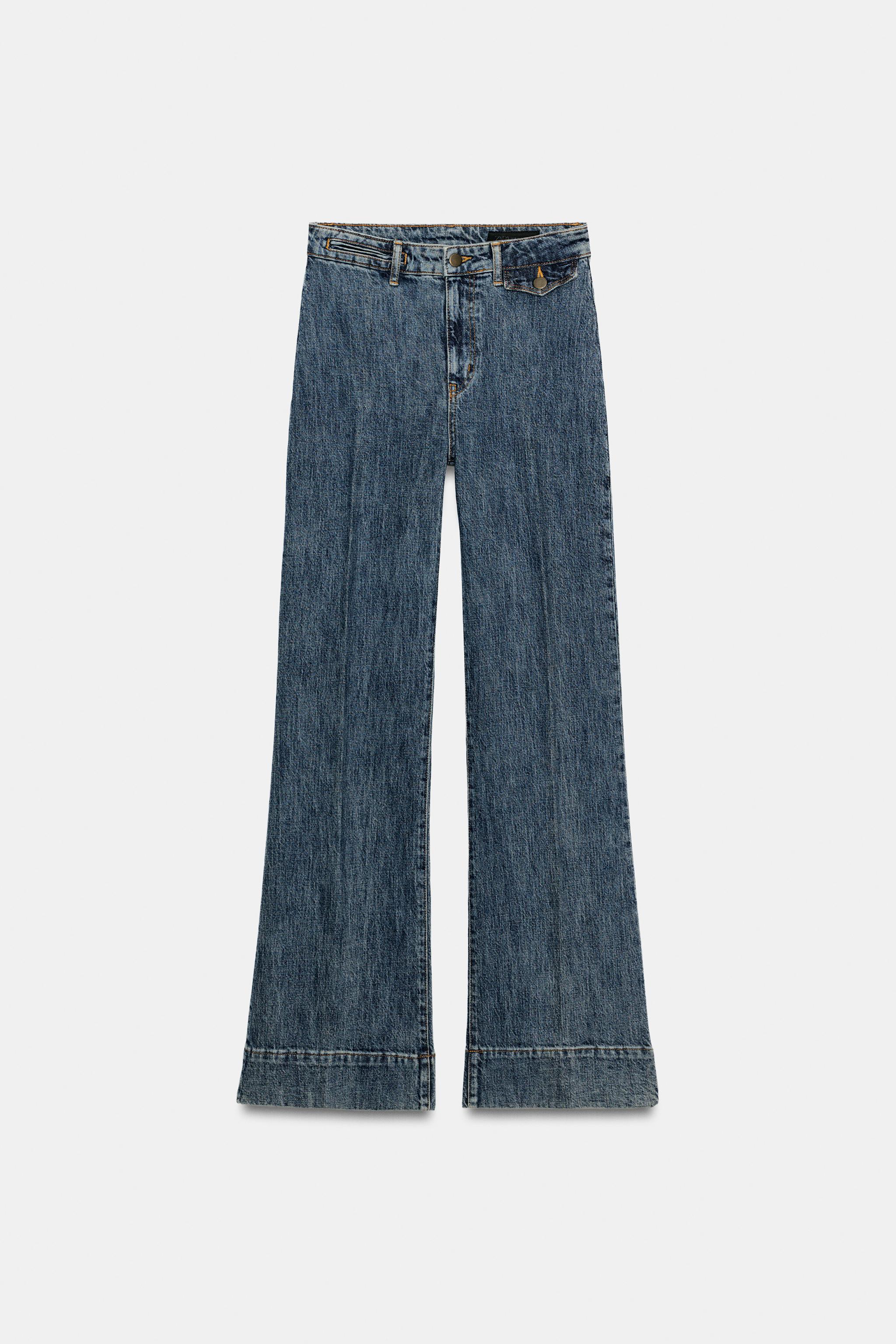 ZW COLLECTION HIGH-RISE FLARE JEANS
